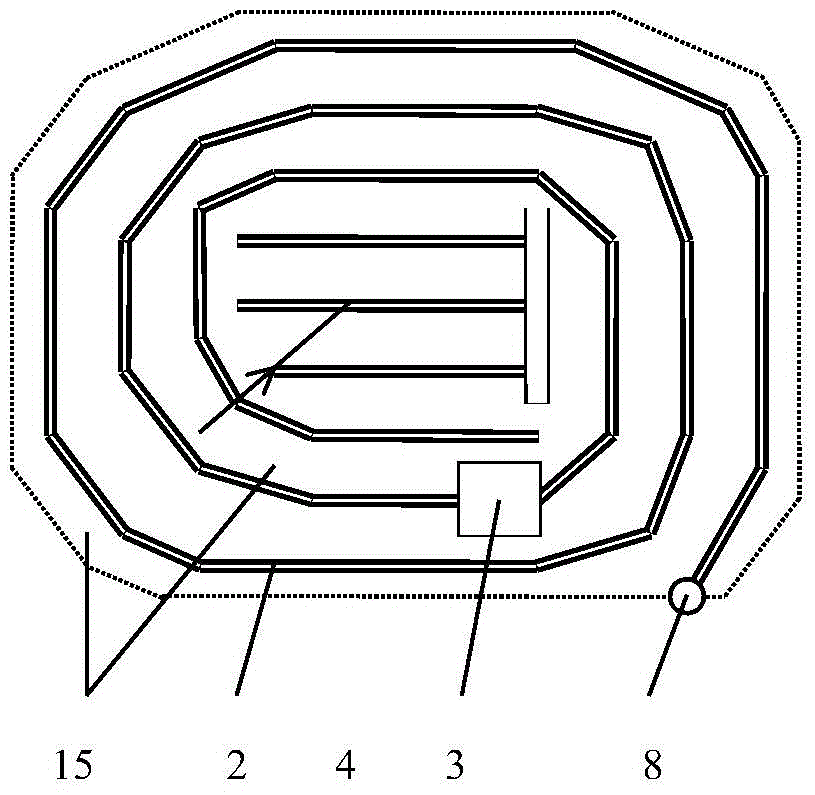 Agricultural rail-based mobile photovoltaic power generation system method and device