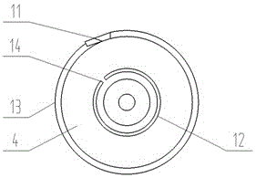 An optical fiber drawing whip control device