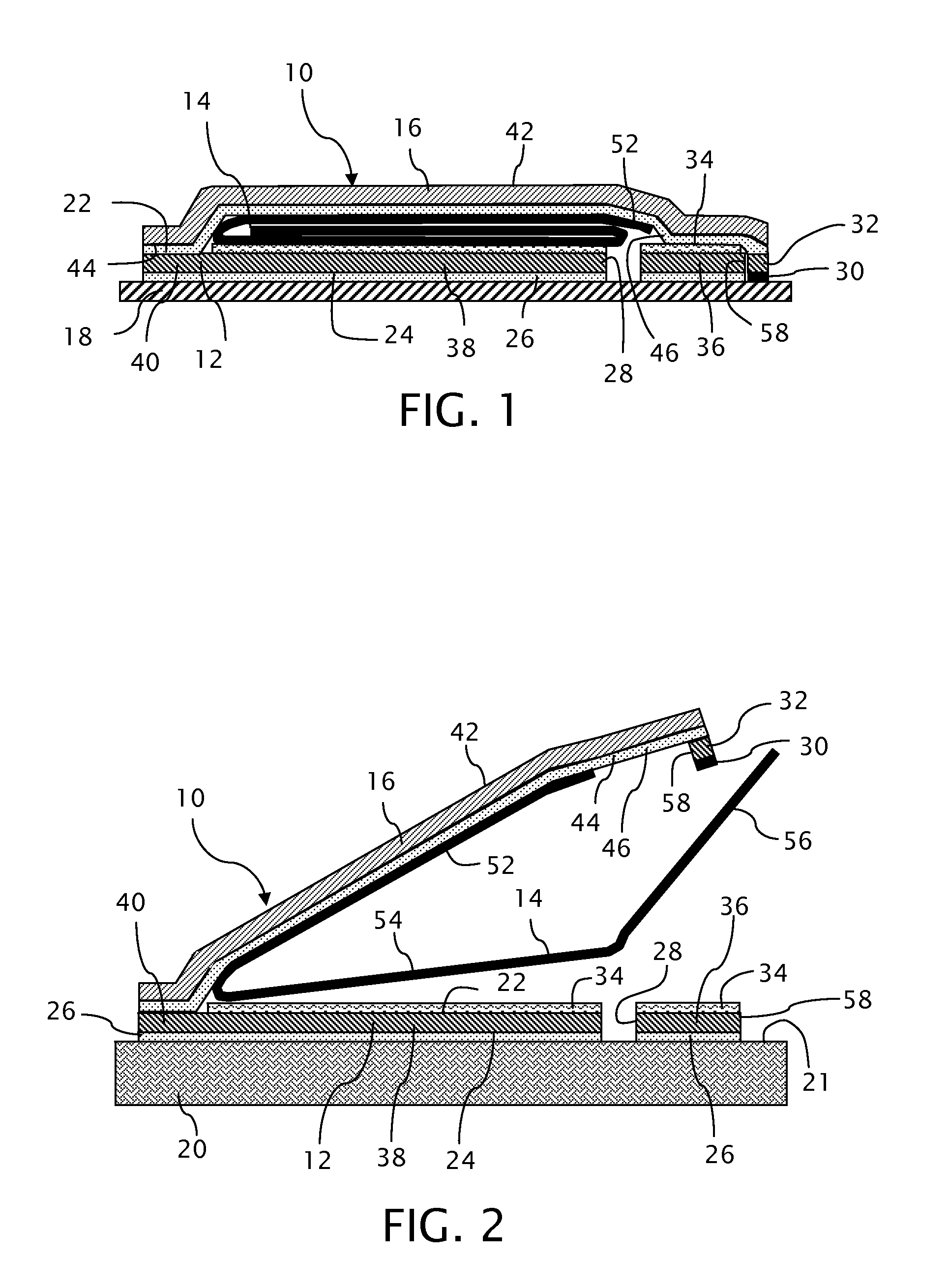 Resealable multi-ply label construction