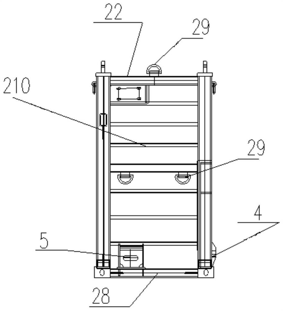 Wind power blade support