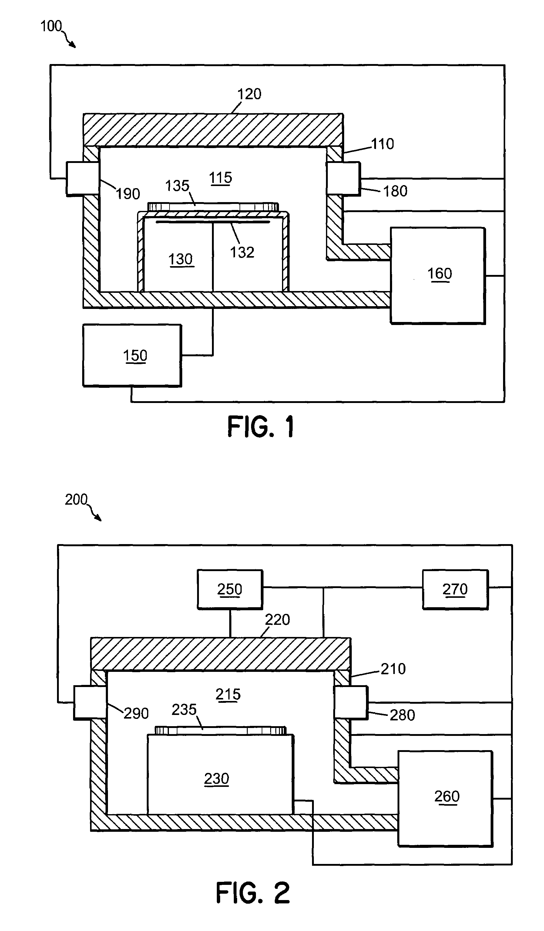 Method and apparatus for detecting a plasma