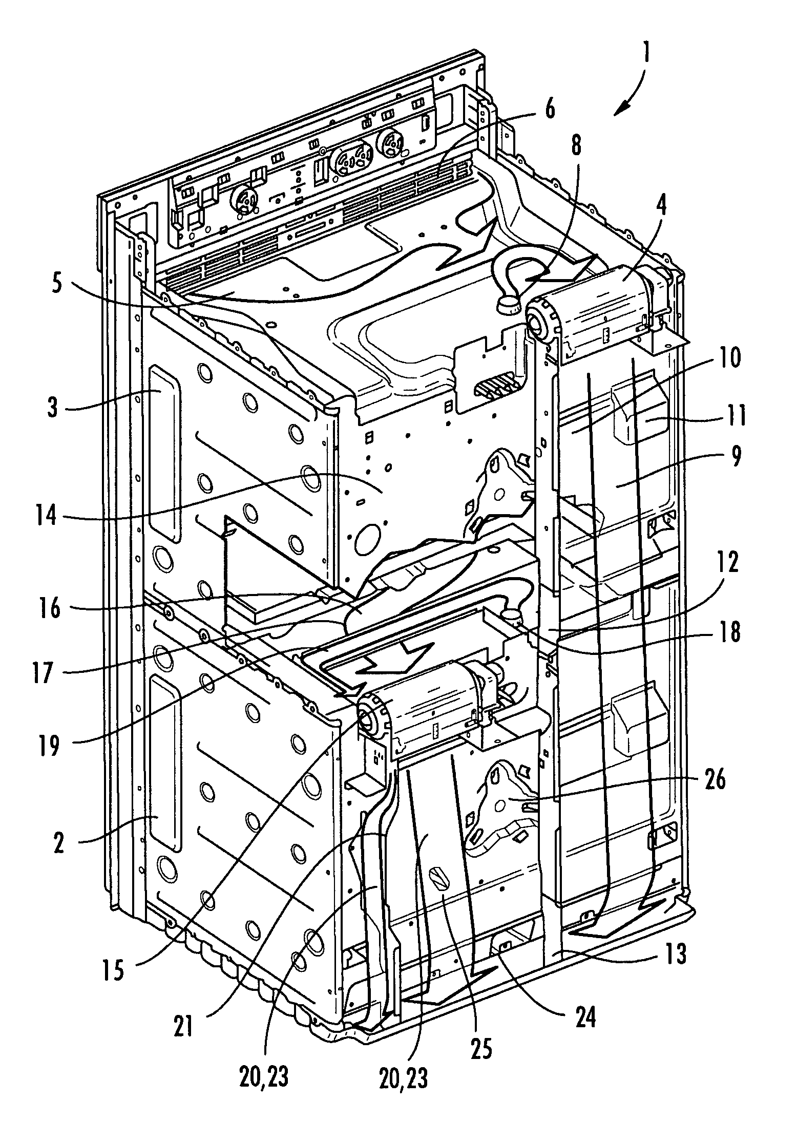 Multiple oven