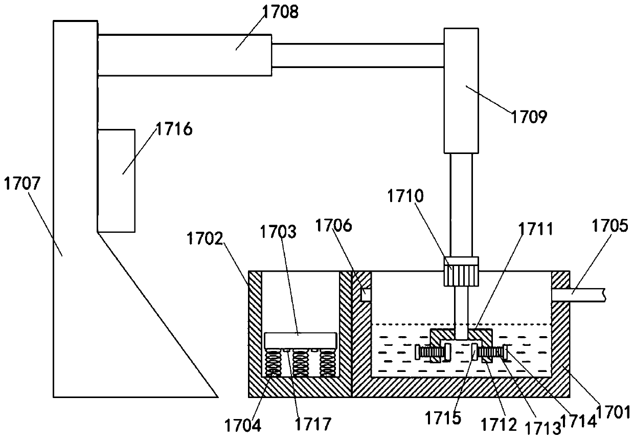 Electroplating production line system with rapid pre-cleaning and drying functions