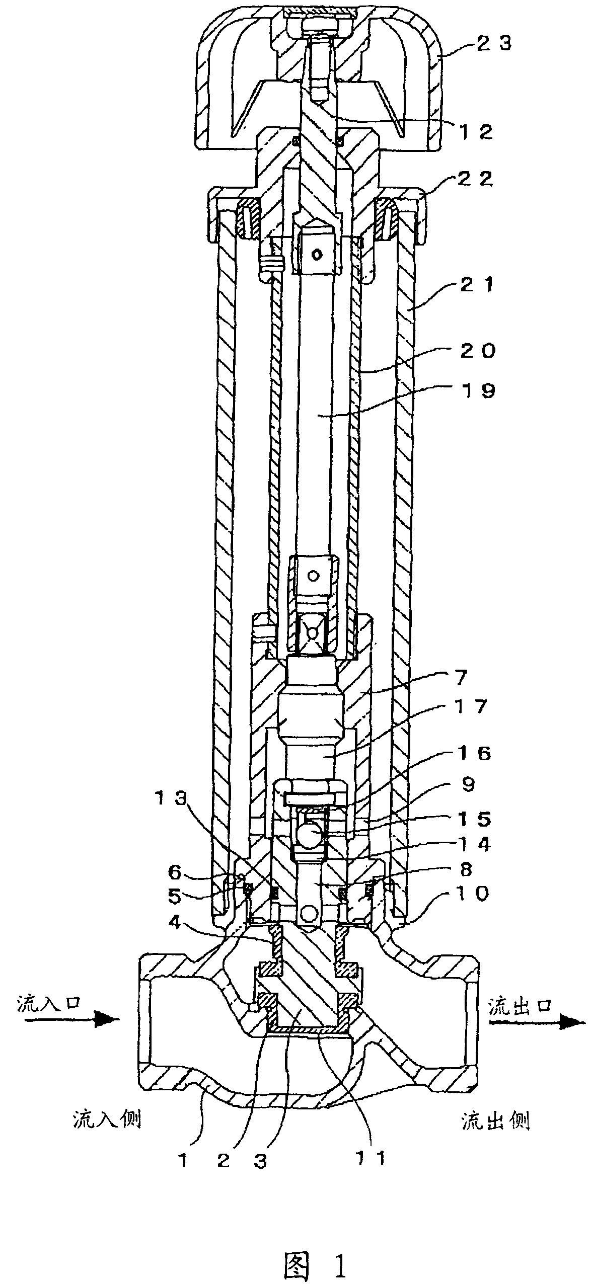 Valve capable of draining water