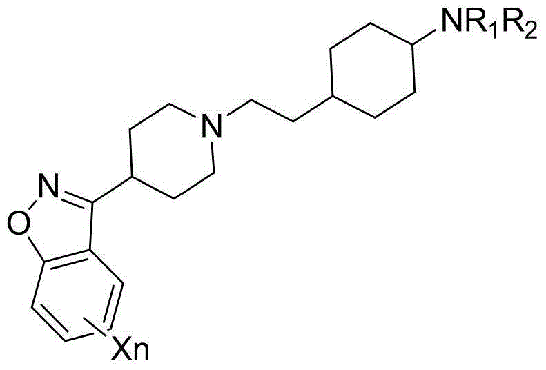 Piperazine (piperidine) cyclohexyl derivative and applications of piperazine (piperidine) cyclohexyl derivative in treatment of neuropsychiatric diseases