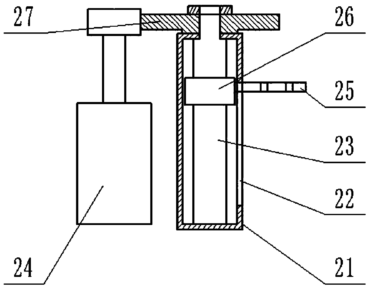 Quickly-movable draught fan for leather treatment in bag and suitcase processing