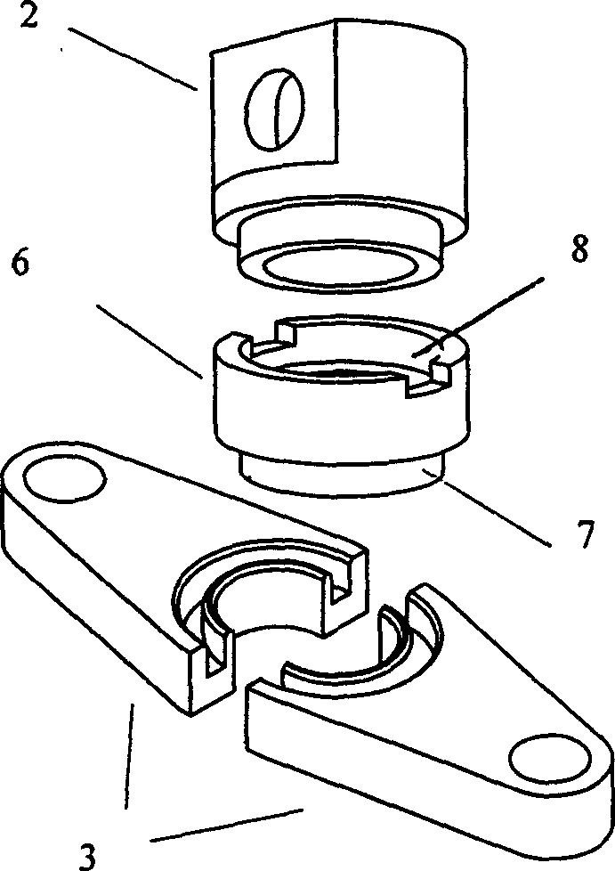 Assembling drawing teaching model