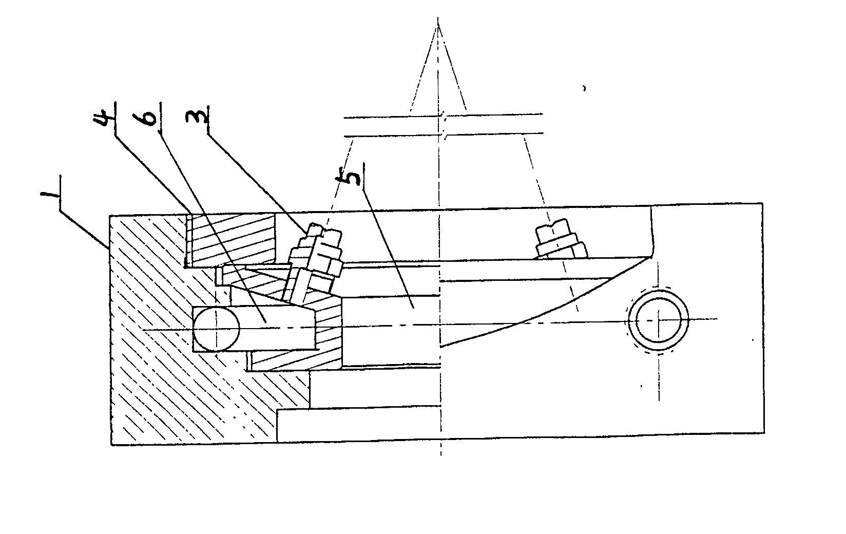 Jet device for producing water atomized spherical metal powder