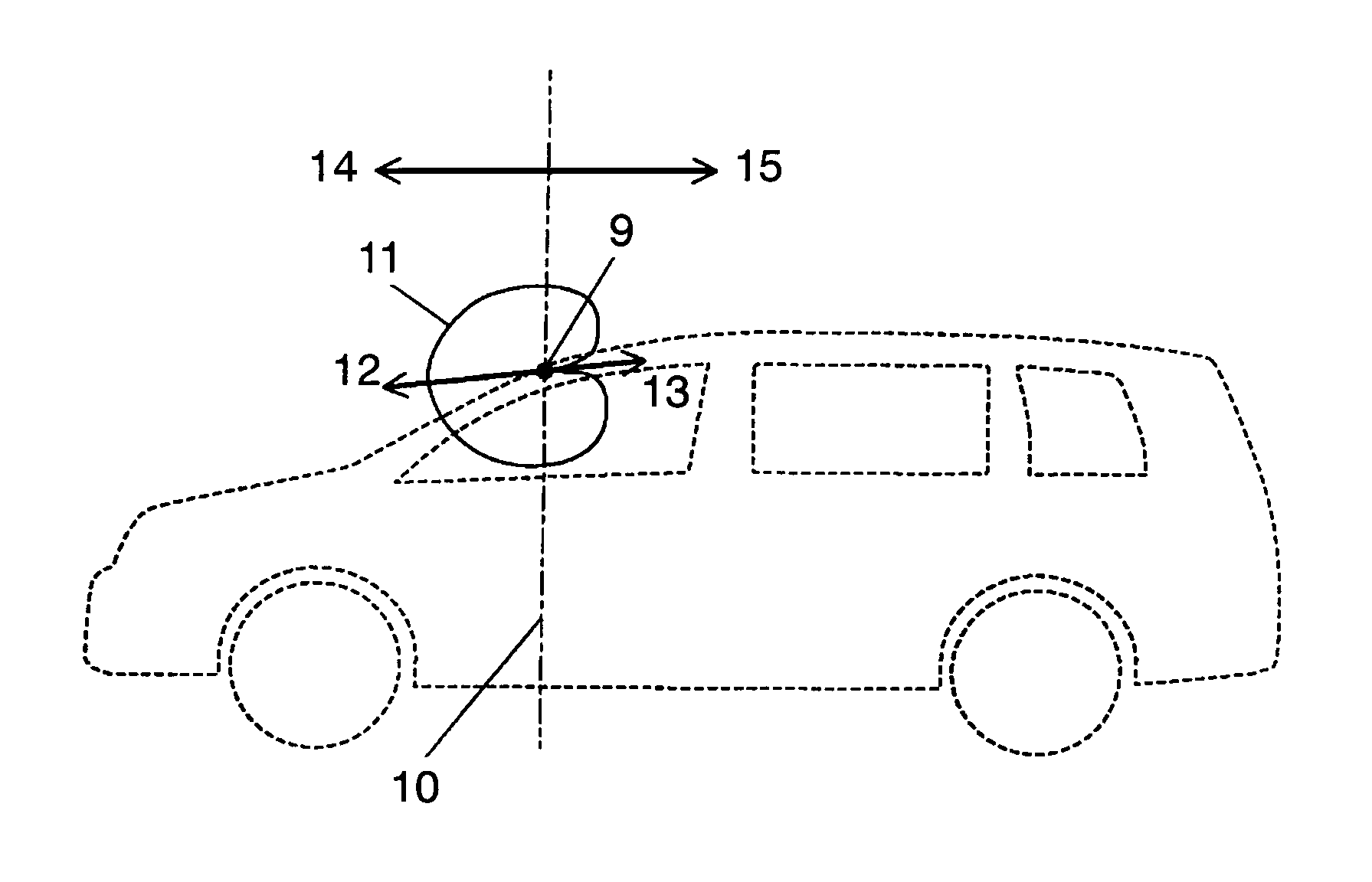 On-vehicle antenna system and electronic apparatus having the same