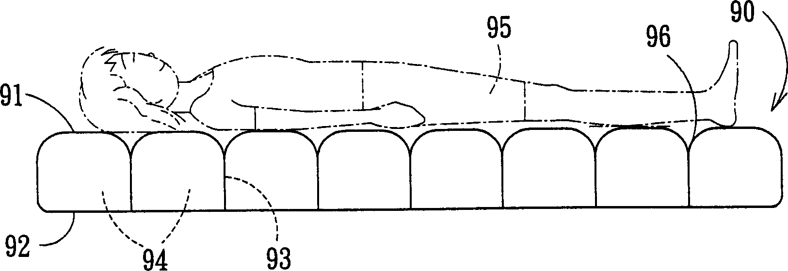 Multi-layer type air mattress bed