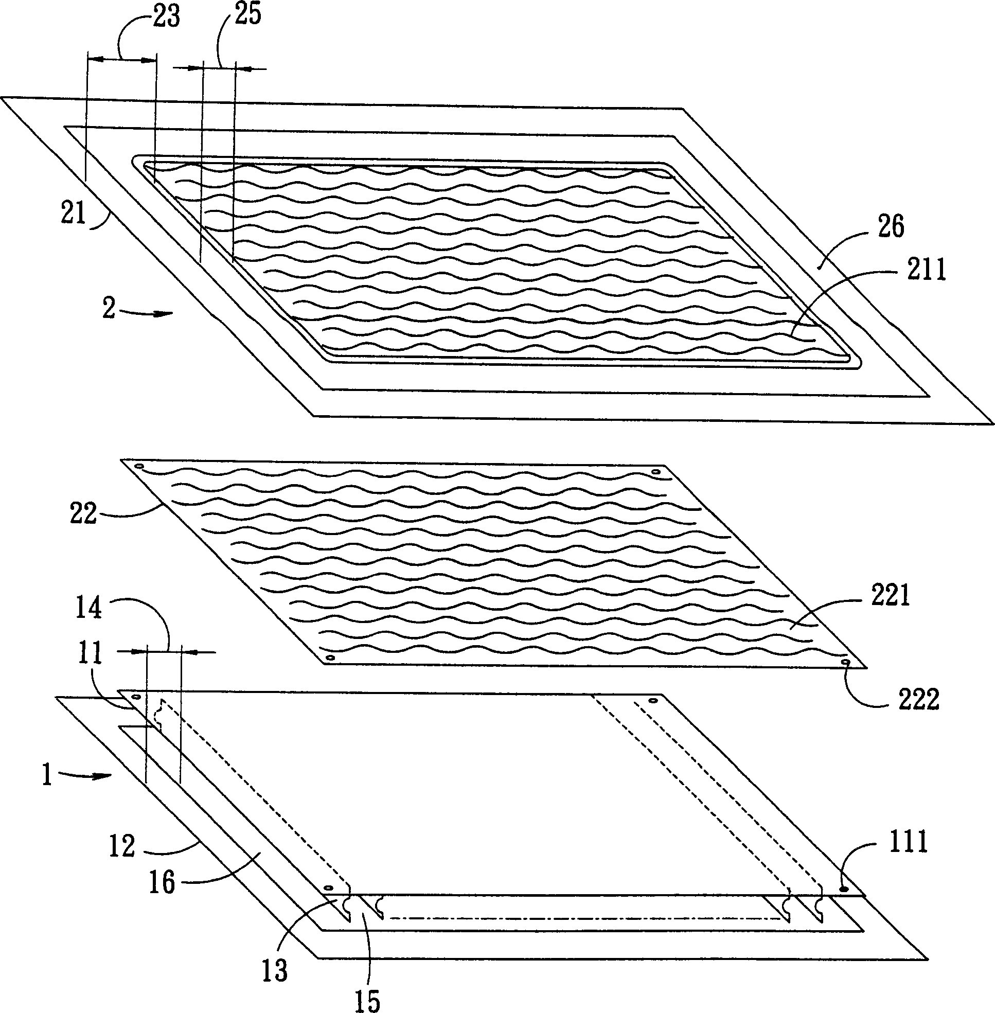 Multi-layer type air mattress bed