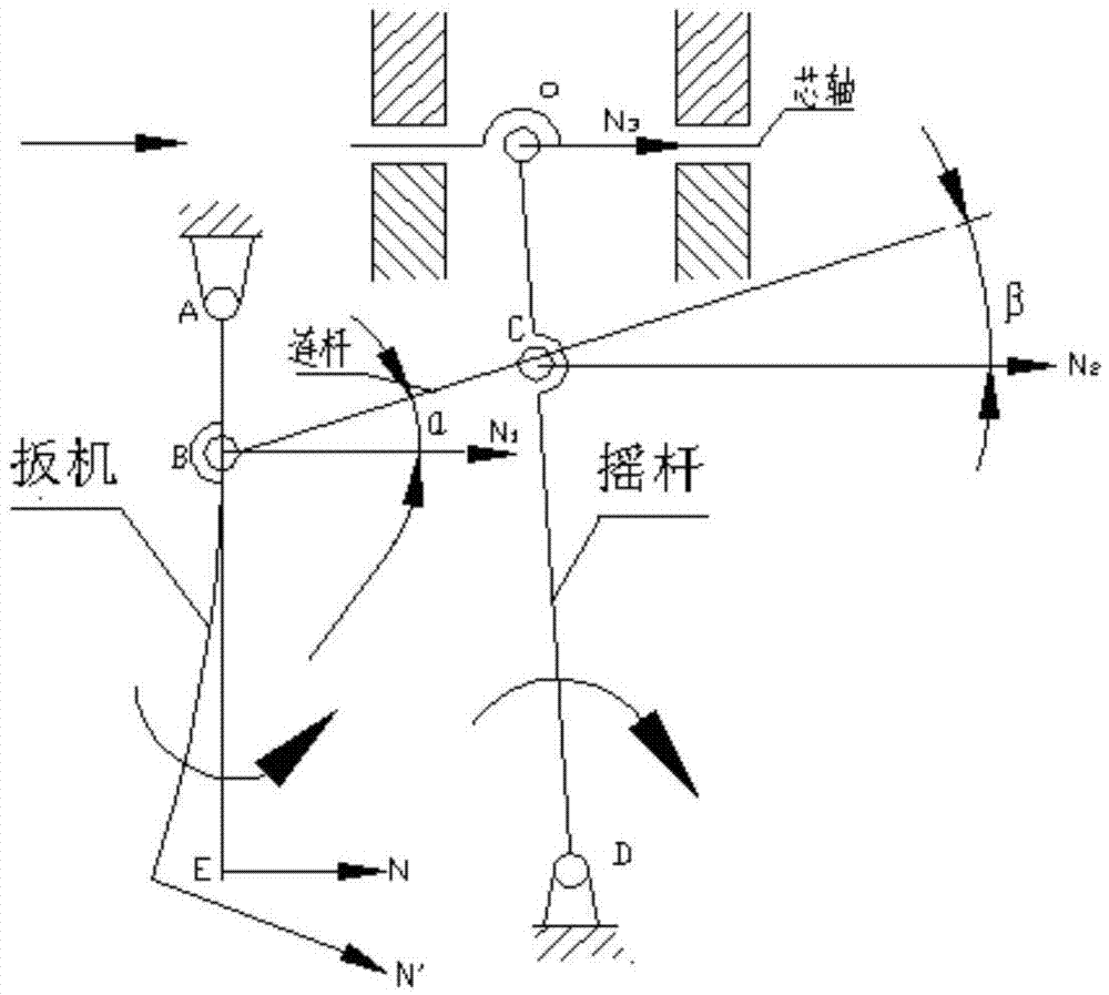 Long-distance-disassembling-assembling sword-type mechanical arm