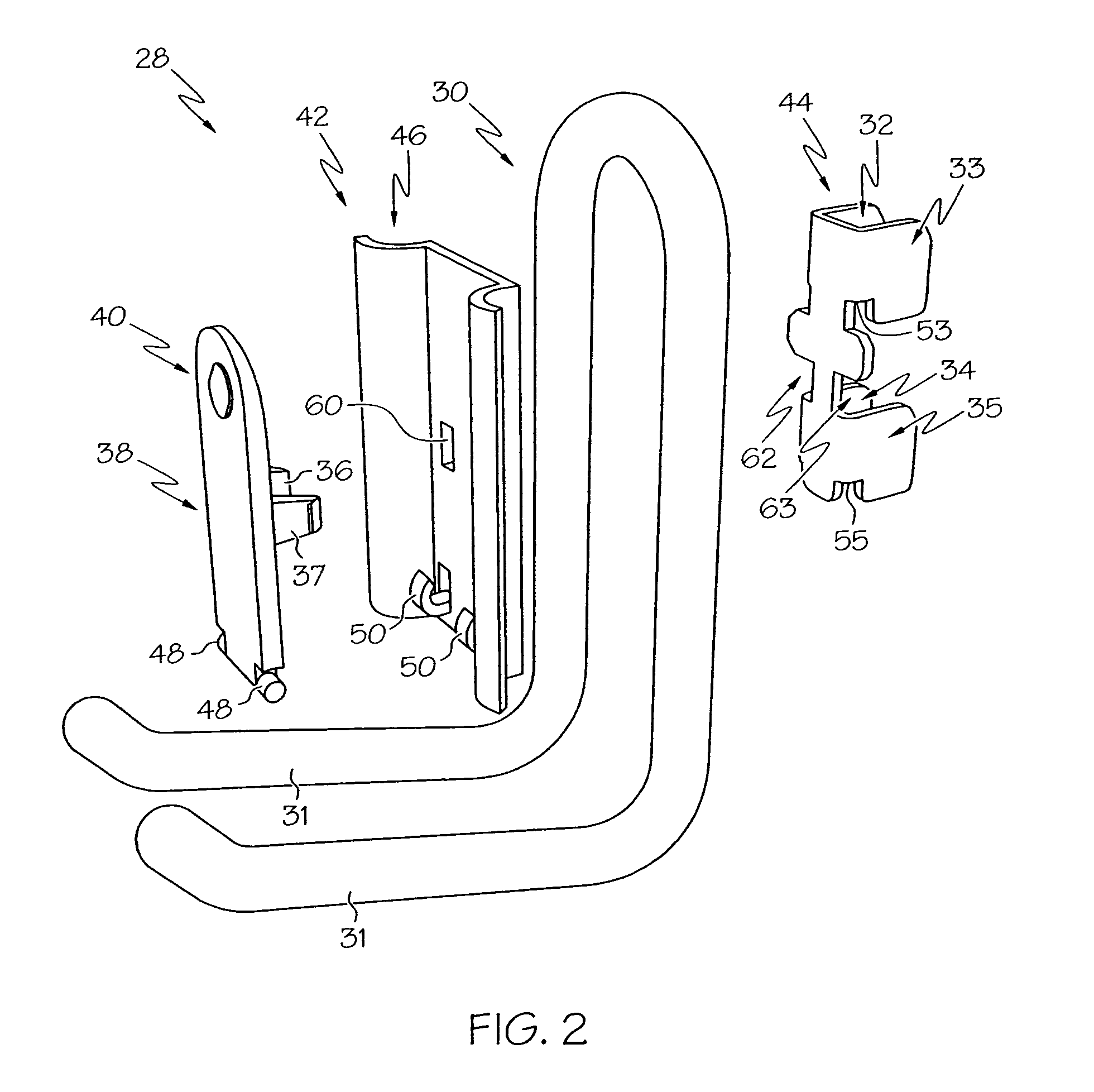 Storage systems having storage accessory with locking tab