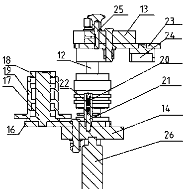 Bearing assembling tool for mounting bearing in shaft sleeve part