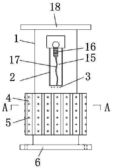 Charging pile capable of relieving bumping level for new-energy vehicle