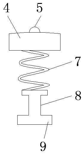 Charging pile capable of relieving bumping level for new-energy vehicle