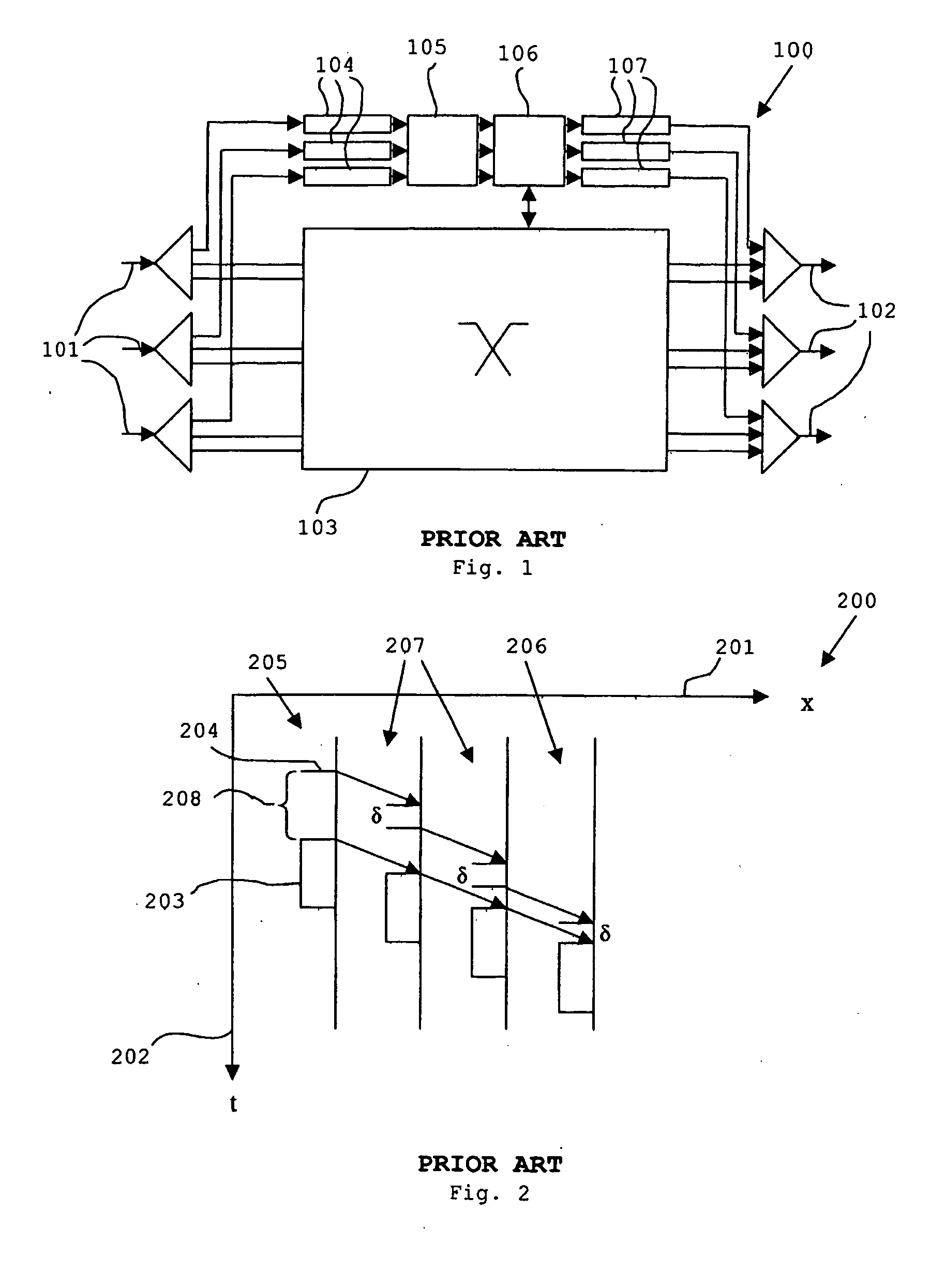 Control device and a method for controlling an optical data transmission, and a shared storage network system