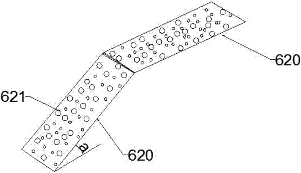 Cyclic sand washing device