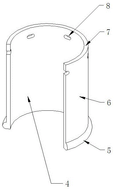 Divergent star current connection device