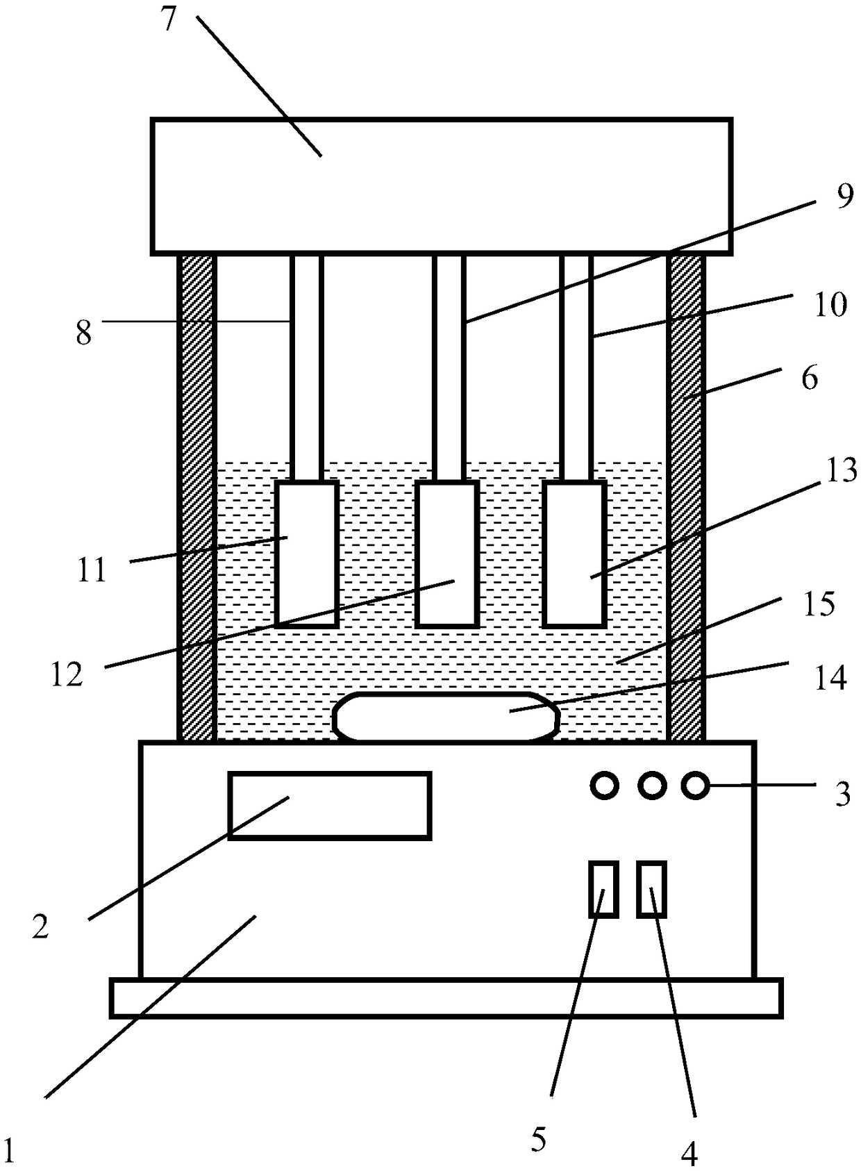 Preparation method of photocorrosion resistance titanium dioxide/cadmium selenide/graphene composite film