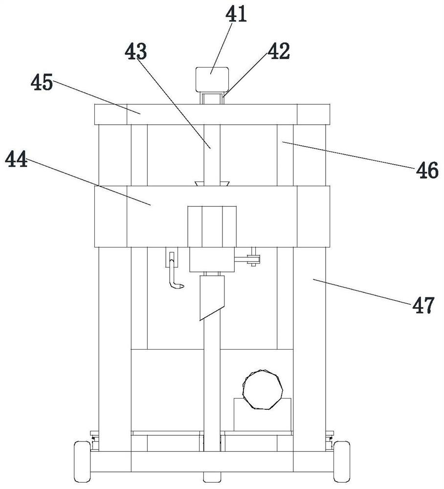 Concrete sampling device