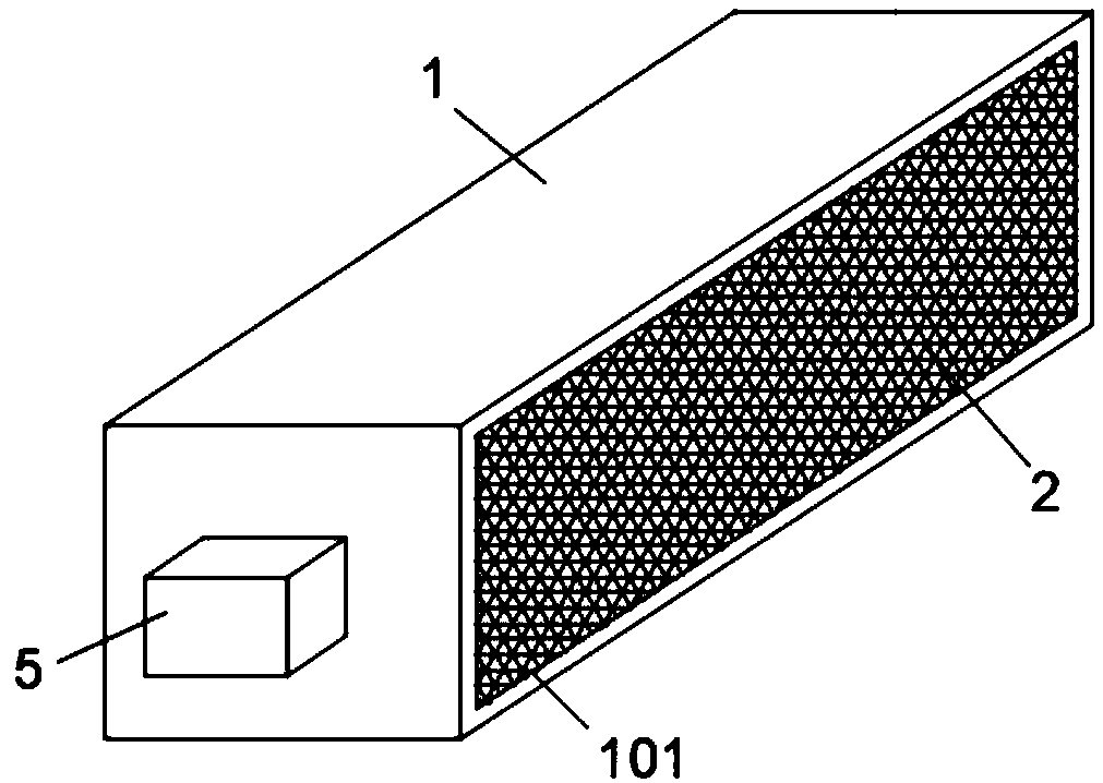 Organic waste gas photo-catalytic oxidation device