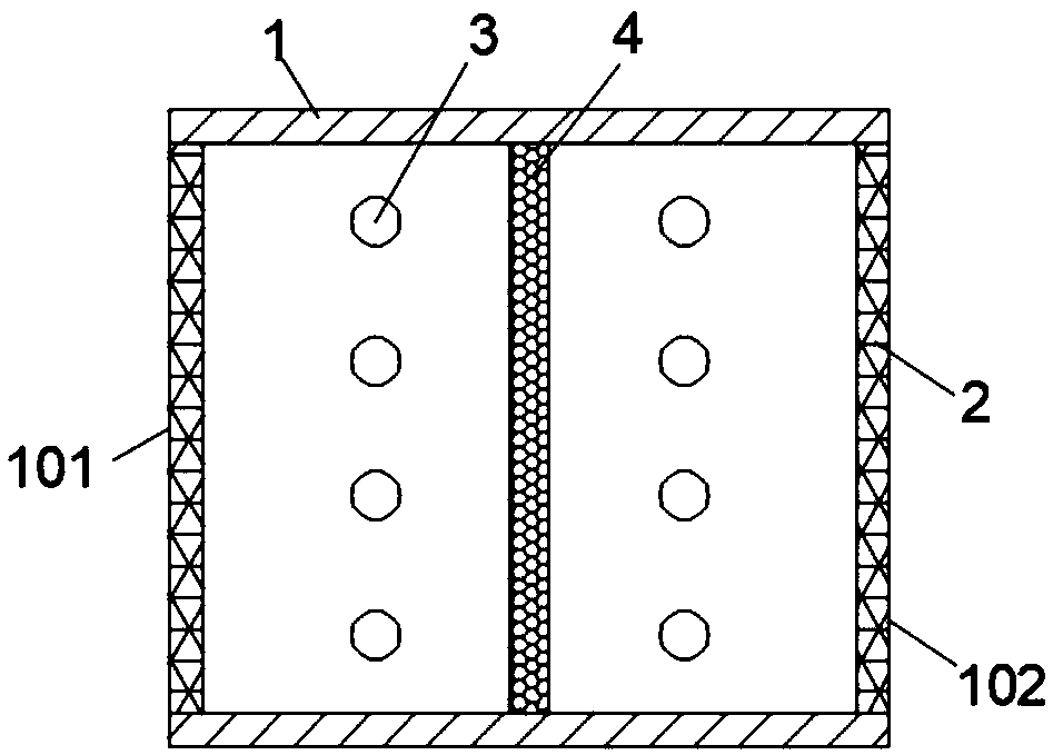 Organic waste gas photo-catalytic oxidation device