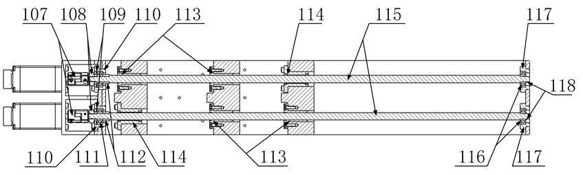 Multi-particle implantation end effector for continuous puncture