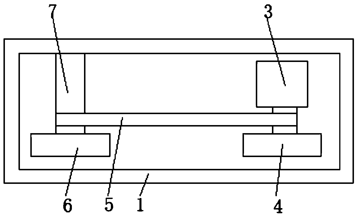 An infrared laser module adjustment frame