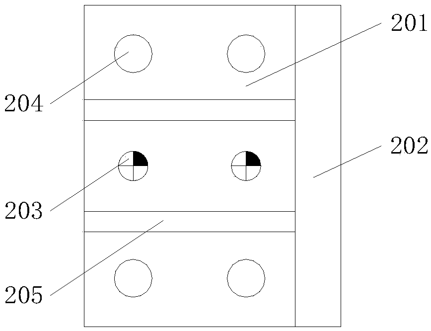 Moving guide device for cylinder conveying vehicle