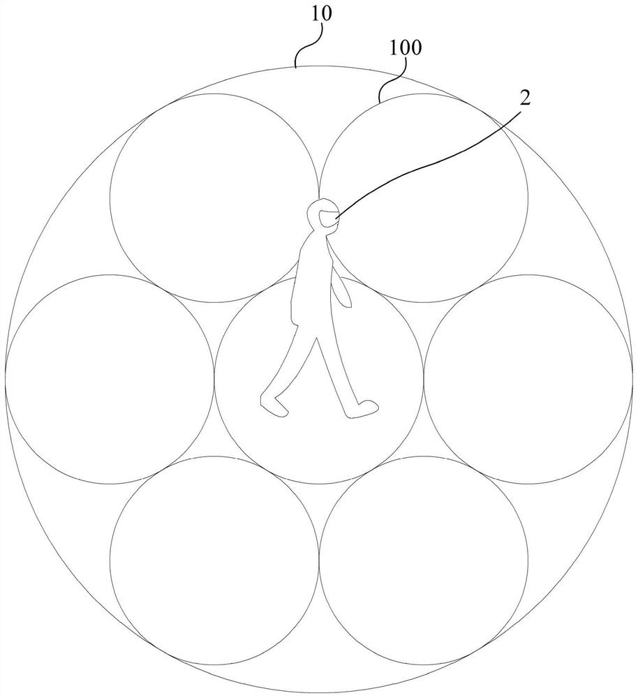 System and method for redirecting virtual reality space