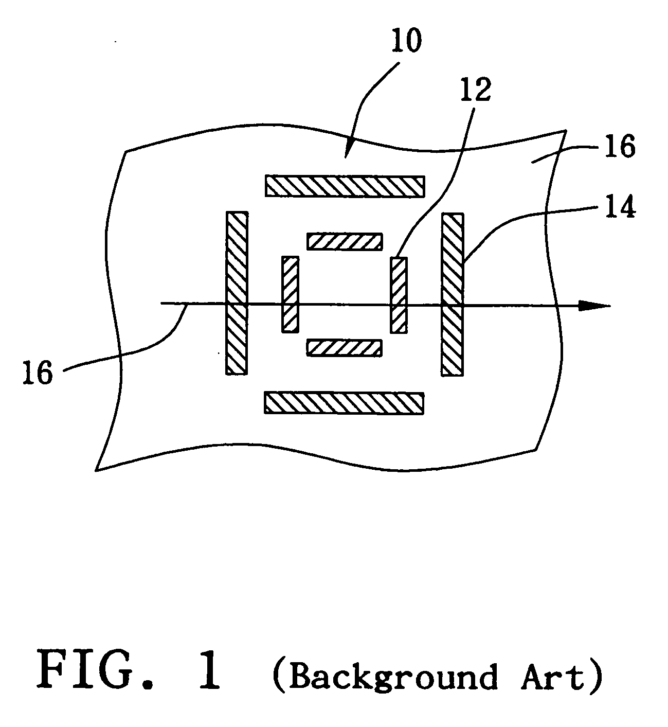 Overlay mark for aligning different layers on a semiconductor wafer