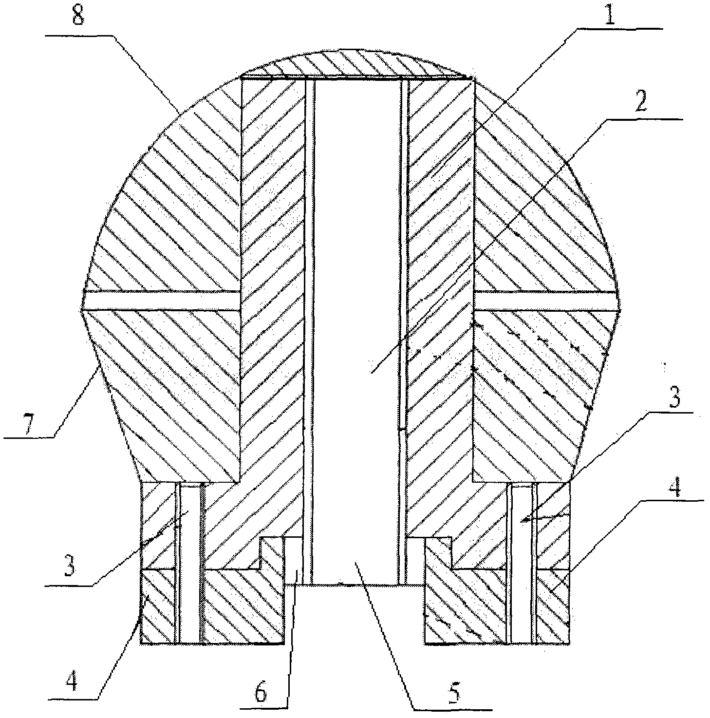 Novel press machine link mechanism