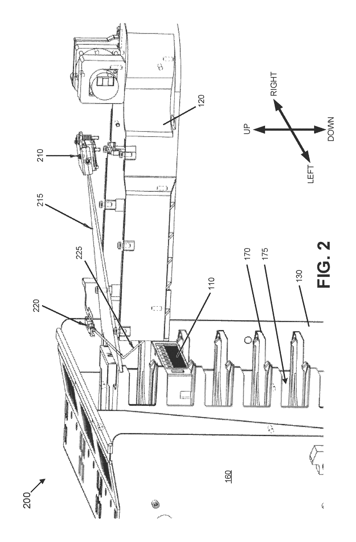 Proximity auditing of storage library cartridge magazines