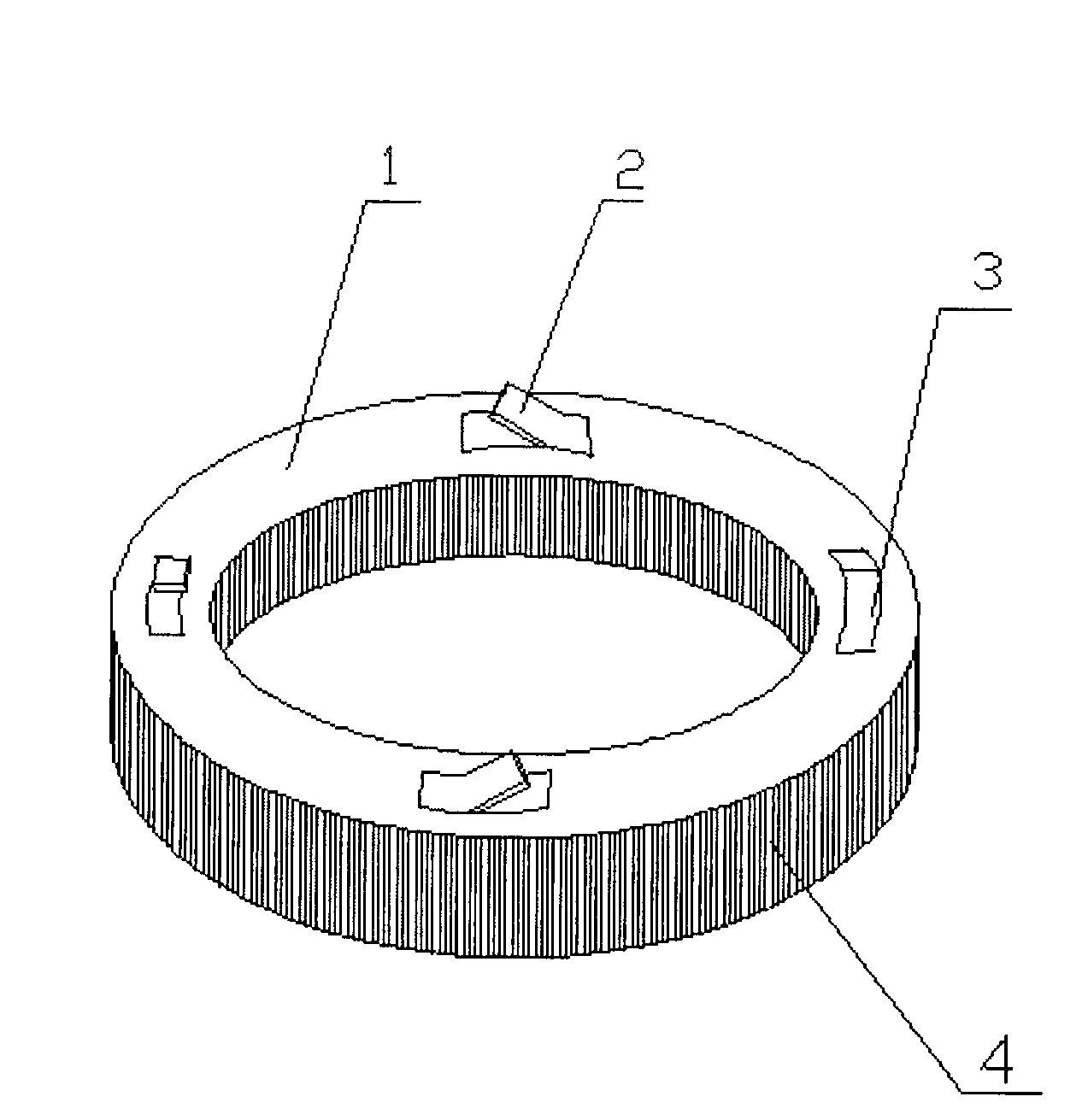 Structure of composite gasket