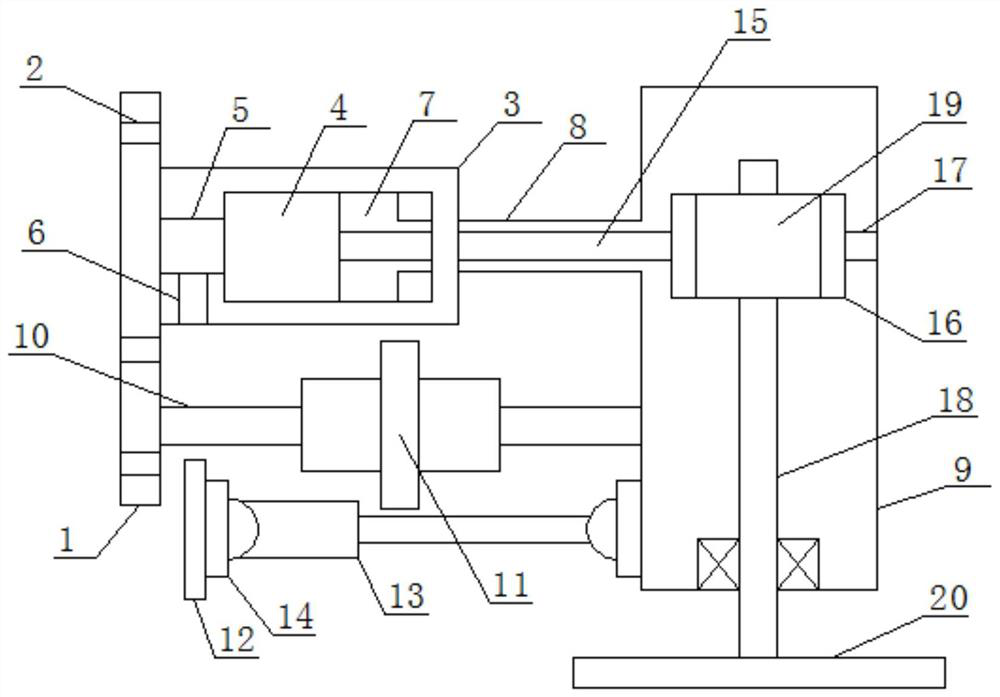 Trowelling mechanism for cement road construction