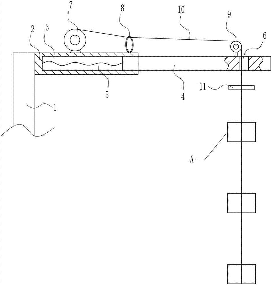 Extracting device for water bodies with different depths and production and use methods of extracting device