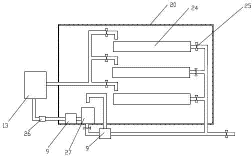 Transport vehicle capable of keeping aquatic products alive without water and transport method