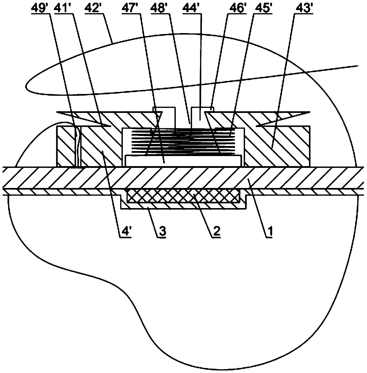 Binding and pressurizing hemostasis transfusion patch