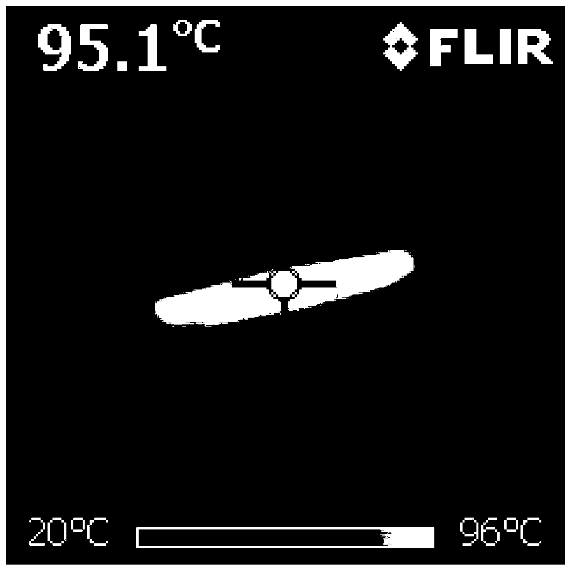 Flexible far infrared heating aramid nano-fiber thin film and preparation method