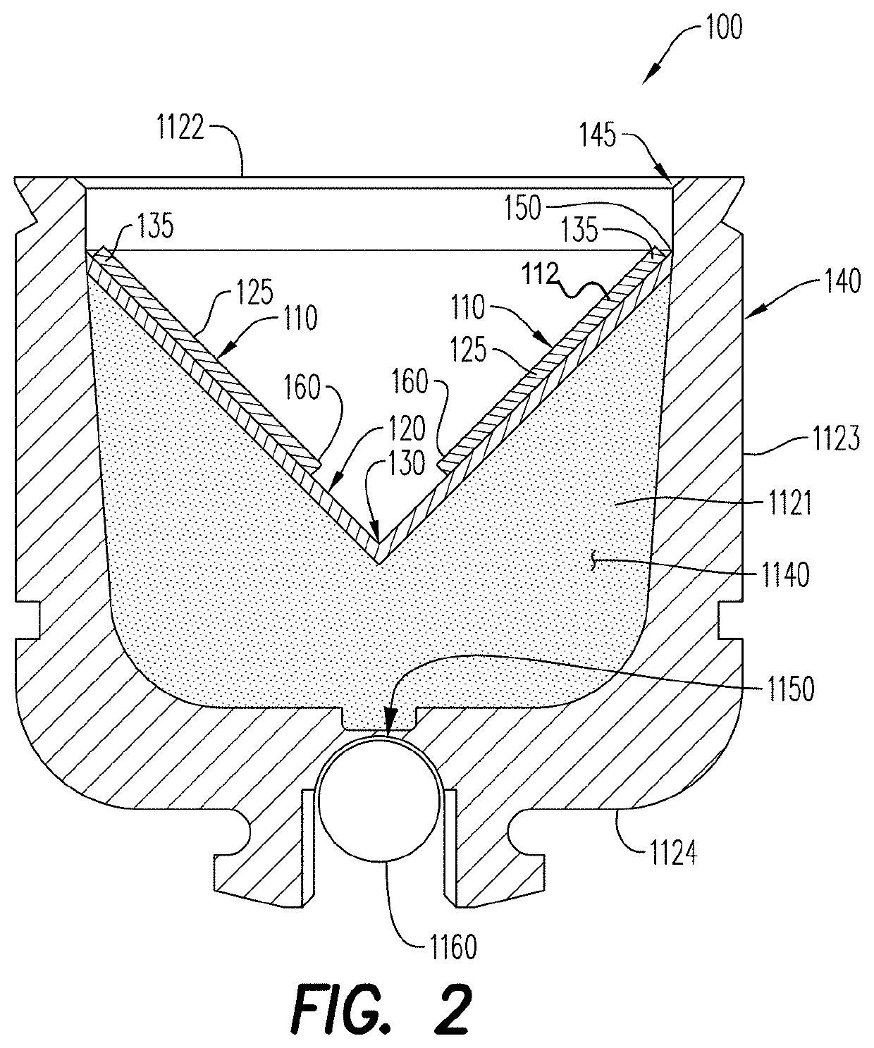 Inlay for shaped charge and method of use