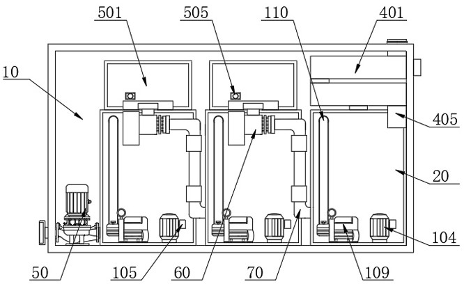 Pretreatment distillation device and method for continuous regeneration of waste lubricating oil