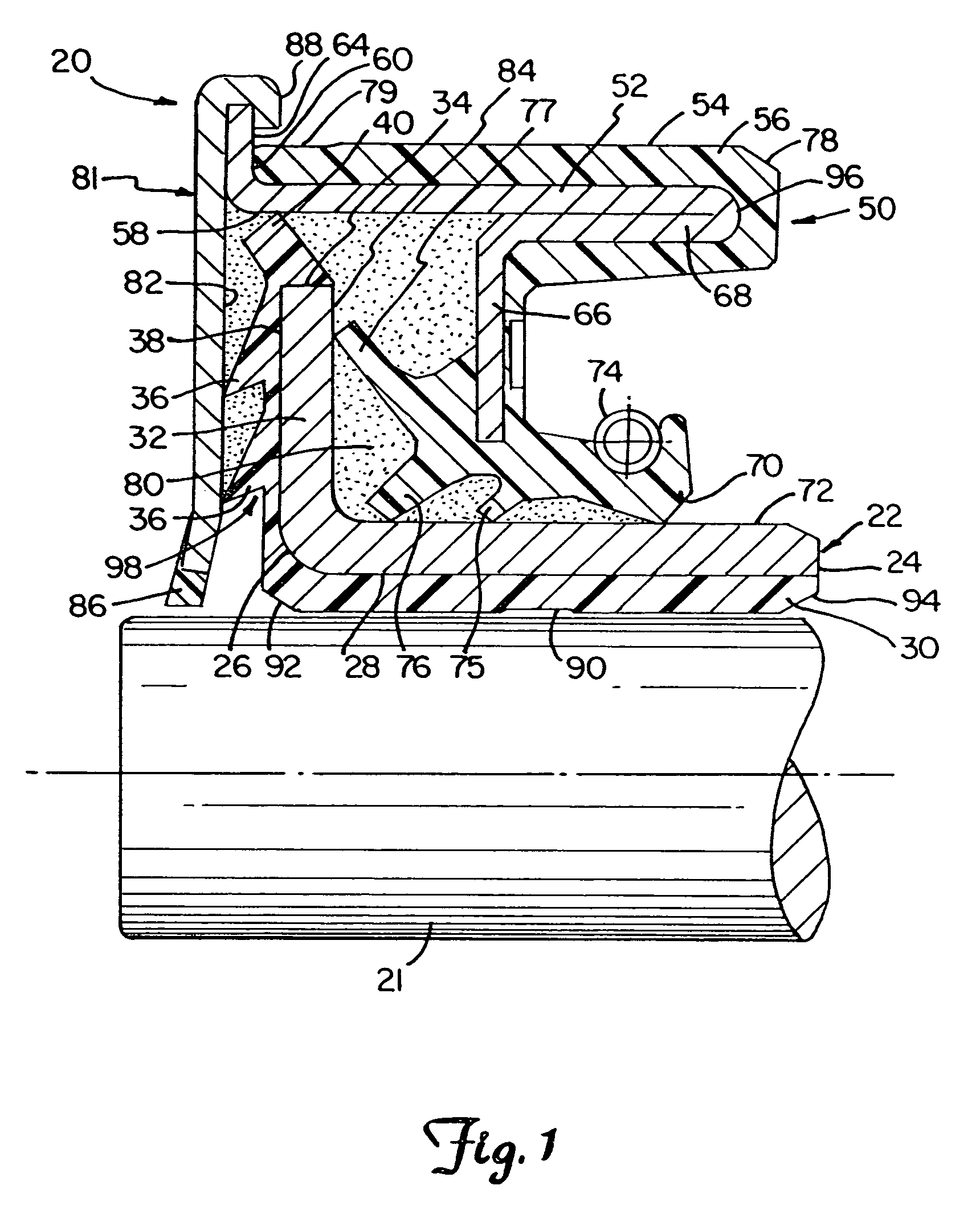 Retrofittable severe duty seal for a shaft