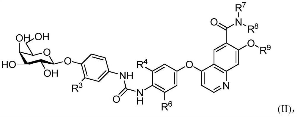 Nitrogen-containing aromatic ring derivatives containing galactose and uses thereof