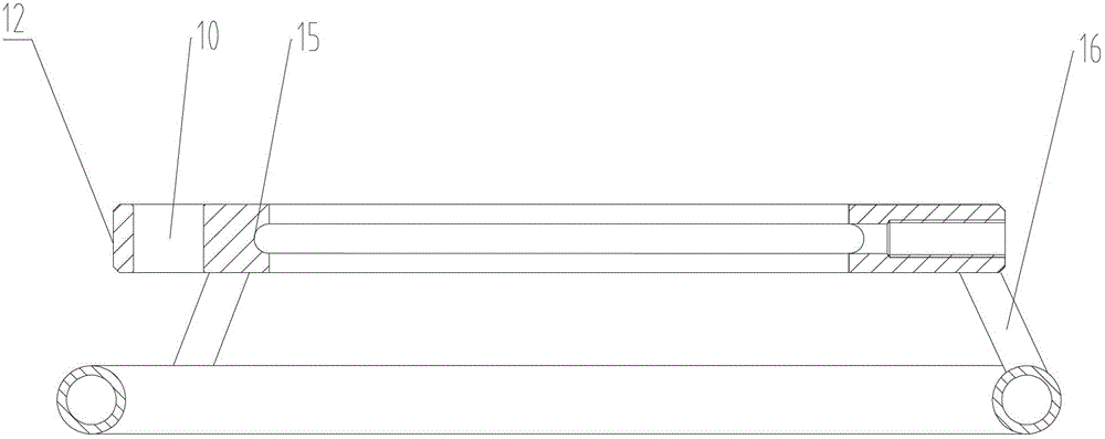 Connector for connecting loading arm with tank truck