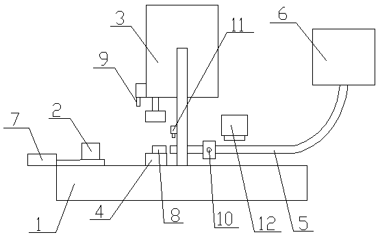 Crimping device for wire plug skeleton