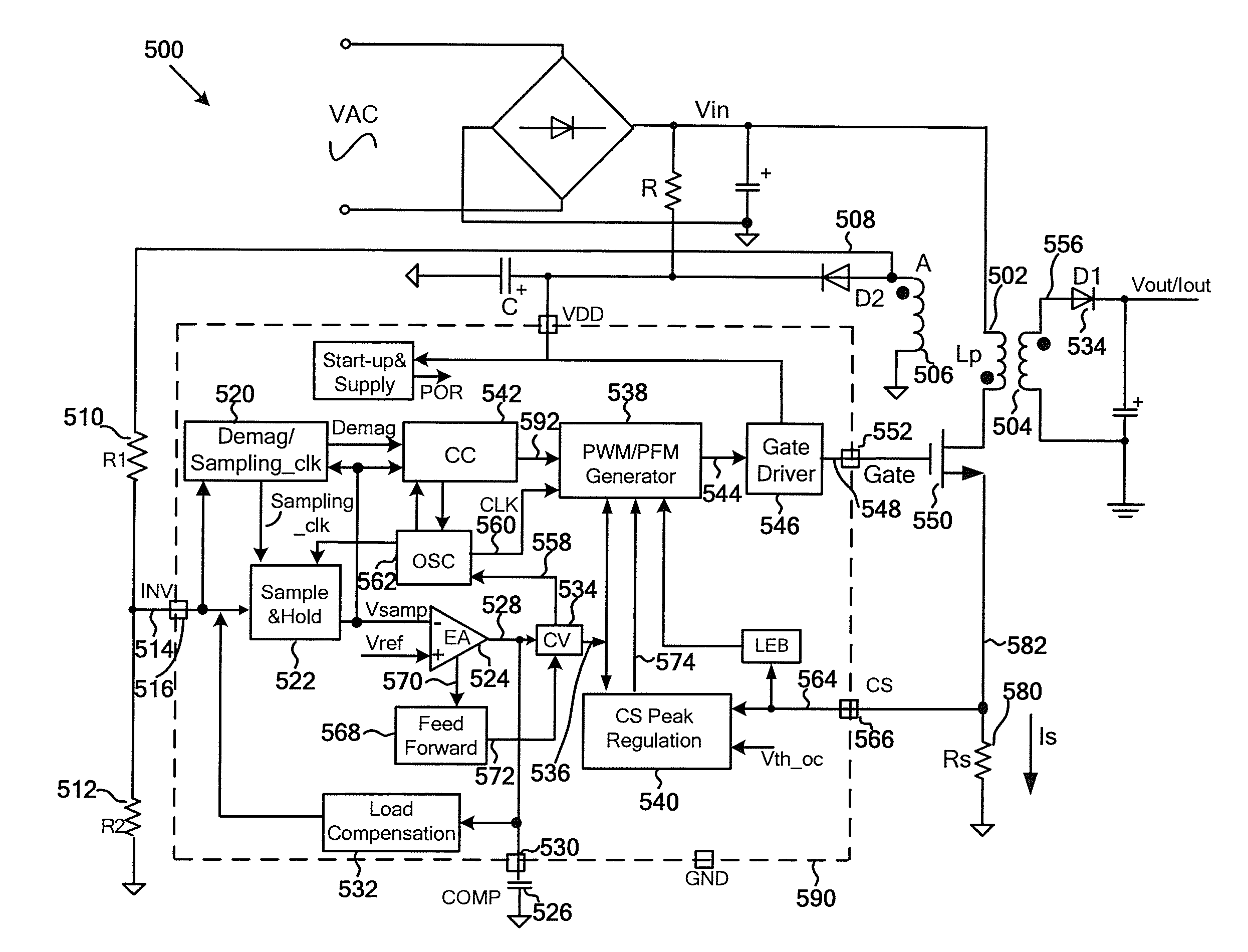 Systems and methods for constant voltage mode and constant current mode in flyback power converters with primary-side sensing and regulation