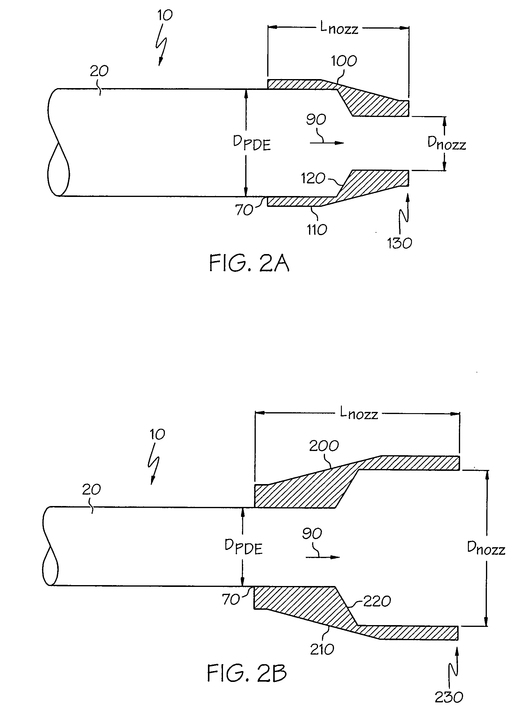 Performance improvements for pulse detonation engines