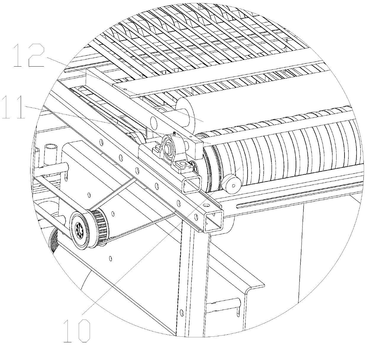 Abdominal cushion machine