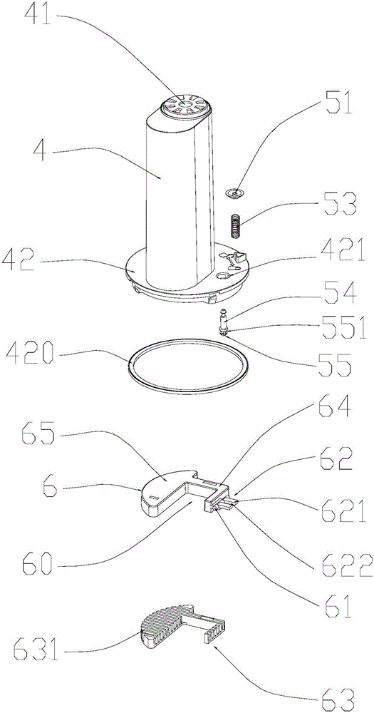 Top water adding-type humidifier with water level control device